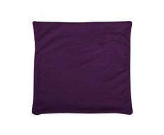 Lovely Casa C65792013H Doudou Housse de Coussin Polyester Violet 60 x 60 cm