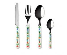 Excelsa Cactus Service de 24 couverts en acier inoxydable 18/0