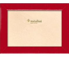 Natalini, BIANTE ROSSO 13X18, Cadre photo, Bois, Rouge, Mesures exterieures 16 X 21 X 1,5