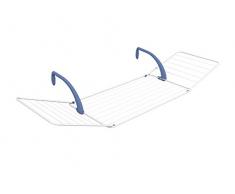 Gimi Brezza 200 Étendoir pour Balcon en Acier et résine, 18 m détendage