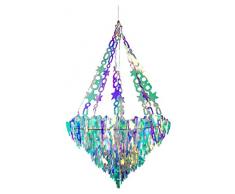 Festive Productions Ltd holographique Stalactites Lustre, Blanc