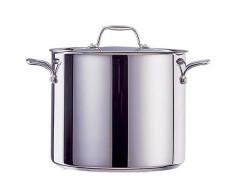 Bekaline 12063244 Chef Traiteur + Couvercle en acier inoxydable 24 cm