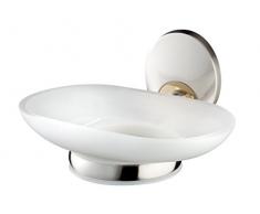 Bisk 13.5Â x 12.5Â x 6.5Â cm Passion Distributeur de Savon, Zinc chromÃ©