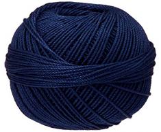 Handy Hands Pratique Mains Lizbeth Cordonnet Coton, Taille 3, Bleu Marine