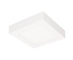Maurer 19020330 Plafonnier LED IP20 carré 18 W 1400 lm