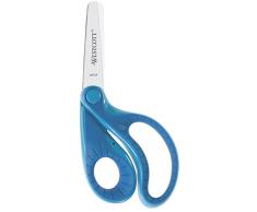 Westcott E-22002 00 Ciseaux de Bricolage Ergo Junior Softgrip, 13Â cm, Acier, Bleu, 12,9 x 6,1 x 1 cm