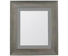 FRAMES BY POST Hygge Bear Creek Affiche de Photo Cadre, Plastique, Wolf Grey, 50 x 40 cm Image Size A3
