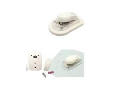 Vaessen Creative Fil (vaes5) Agrafeuse magnÃ©tique, Blanc/Violet