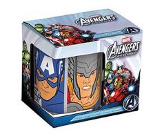 Marvel ST78405 Mug Avengers 320 ML et boÃ®te Cadeau, CÃ©ramique, Multicolore, 8 x 12 x 9,5 cm