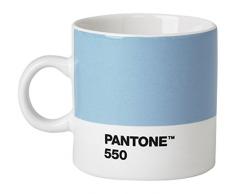 Pantone 101040550 Tasse Ã Expresso, Porcelaine, Light Blue 550, 6,1 x 6,1 x 8,2 cm