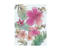 Komar WB010-40x50 Poster dart, Fleurs dAriel, 40cm x 50cm