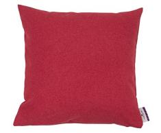 TOM TAILOR 564015 t-Wooly Housse de Coussin 50 x 50 cm, Rouge, Polyester