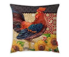 Bonamaison Housse de Coussin Multicolore 45 x 45 cm