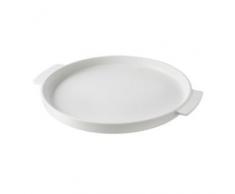 REVOL 647388 Plat Rond A/ANSES, Porcelaine, Blanc Kilimandjaro