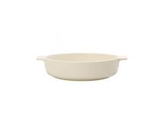 Villeroy & Boch Clever Cooking Plat à four rond, 24 cm, Porcelaine Premium, Blanc