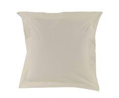 Essix - Taie doreiller Royal Line Percale de Coton Lin 65 x 65 cm