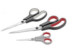 Esmeyer trio-cut 291-185 Lot de 3 paires de ciseaux en acier inoxydable