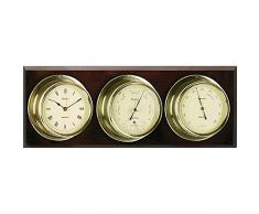 Nauticalia Ensemble Horloge, baromÃ¨tre, hygromÃ¨tre de la Marque Thames