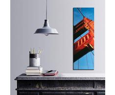 Bonamaison Décoration Murale Impression sur Toile, Dimensions: 30 x 90 Cm - Conçu et fabriqué en Turquie