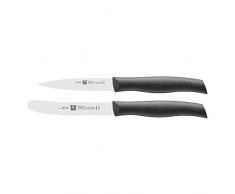 ZWILLING 38736-200-0 Jeu de Couteaux, Acier Inoxydable, Argent/Noir, 48 x 38 x 28 cm