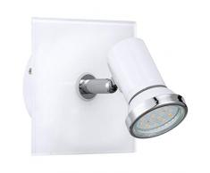Eglo 31262 murale spot, métal, GU10, blanc