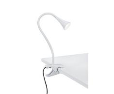 Reality Leuchten Viper Lampe LED en mÃ©tal, MÃ©tal, WeiÃ, 33 x 6,2 x 35 cm, Integriert 3watts