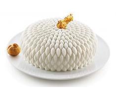 silikomart 20.408.13.0065 Moule en Silicone Honore, Gris Clair, Ã¸190 H 70 MM