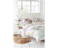 Designers Guild - Pavot Housse de Couette Satin de Coton Cerise 140 x 200 cm