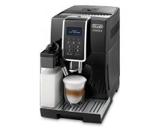 DeLonghi Dinamica, Machine expresso avec broyeur, technologie exclusive boissons lactées, ECAM350.55.B, Noir
