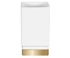 Spirella Roma Verre en Porcelaine Blanc/doré