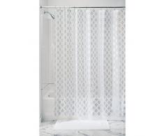 InterDesign 36380EU Rideau de Douche PEVA Argent 183 x 183 cm