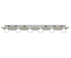 Wofi 9848.06.54.0000 Lorient Suspension Nickel Mat Chrome 6 x LED 4 W 7,5 cm