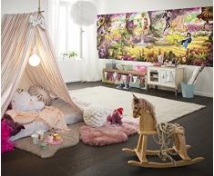 Komar Disney Fairies Forest Papier Peint, Vinyle, Multicolore, 4Â piÃ¨ces