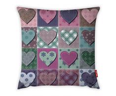 Bonamaison Housse de Coussin Multicolore 45 x 45 cm