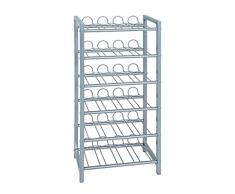 Haku 38709 Porte Bouteille MÃ©tal 34 x 22 x 72 cm