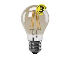 Les emos LED A60-PFV 4Â W-WW Ampoule LED a +, Vintage E27Â A60Â 4Â W E27Â Blanc Chaud +, verre, 4Â Watts, E27, transparent, 6Â x 10, 5Â cm