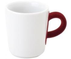 Kahla - Porcelaine pour les Sens 394724A24001C Touch Five Senses Tasse à Expresso Rouge 5,5 x 6 cm