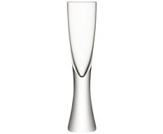 LSA International Elina - Lot de 2 Verres Ã vin et Eau, clairs, Claire, Champagne Flute 200ml