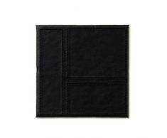 Inspire lot de 4 dessous de verres Patchwork noir