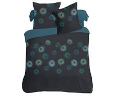 Vision Housse de Couette Elliott 200x200cm avec 2 taies 65x65cm - 100% Coton