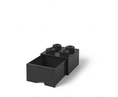 Tiroir en brique LEGO 4 boutons, 1 tiroir, boÃ®te de rangement empilable, 4.7 l