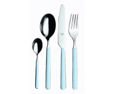 Mepra 10A622024 Ménagère de 24 Pièces Millenium Bleu Ciel