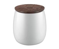 Alessi The Five Season MW62S 2 W Bougie ParfumÃ©e Cire Ã Base VÃ©gÃ©tale Cardamome Jacinthe et VÃ©tiver Blanc Petite