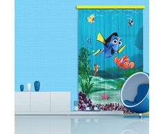 AG Design Disney Finding Nemo, Dory et Marlin Chambre denfant Rideau Occultant Regroupez-Les, Multicolore, 140Â x 245Â cm