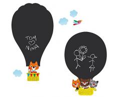 Stickers Mural enfants MontgolfiÃ¨res (BOUTAVANT ) Nouvelles Images