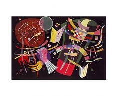 Legendarte Tableau, Impression sur Toile - Composition X Wassily Kandinsky - cm. 60x90