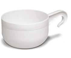 Giganplast GIG058 Louche Maison, Blanc, 20 x 21 cm