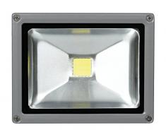 Perel LEDA3002WW-G Projecteur LED dExtÃ©rieur Puce Epistar, Aluminium, 20 W, Multicolore