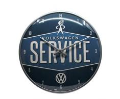 Nostalgic-Art 51079Â Volkswagen VW Service, Horloge Murale, 31Â cm de diamÃ¨tre
