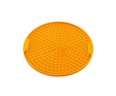 Silikomart 23.027.61.0065 CRSP03 Tapis pour Cuisson au Four Micro Ondes sans Gras Silicone Jaune